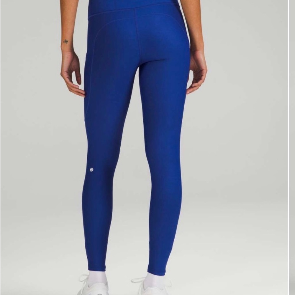 Lululemon Fast and Free High-Rise Fleece Tight 28" Leggings Size 4